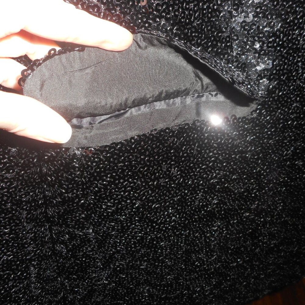 NWT Steve Madden Full black sequin blazer, size Small - Picture 8 of 14